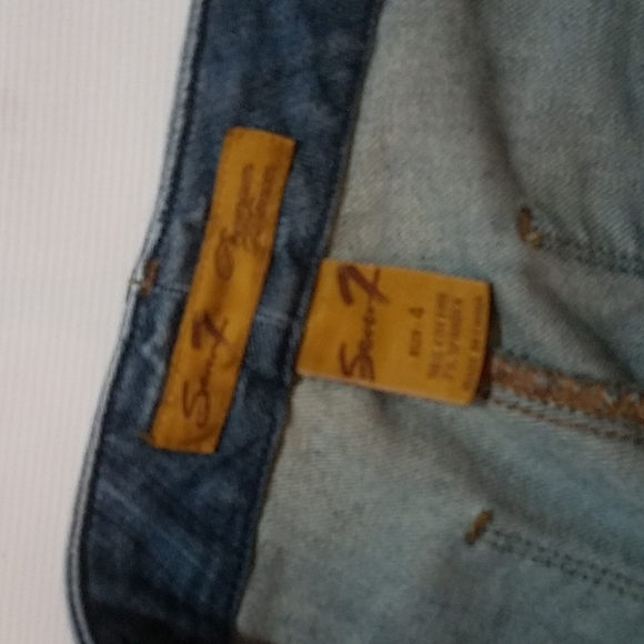 Seven7 wide leg denim jeans - Picture 5 of 9